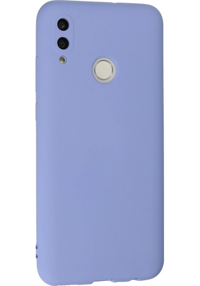 Cosmotex Newface Huawei P Smart 2019 Kılıf Nano İçi Kadife Silikon - Lila LİLA