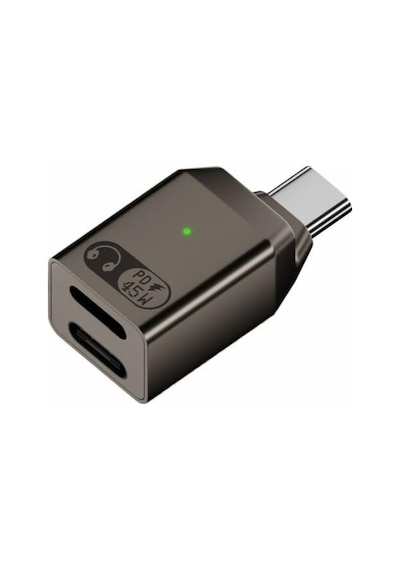 C To Type C Ve 45w Hızlı Şarj Kulaklık Dönüştürücü Otgcl