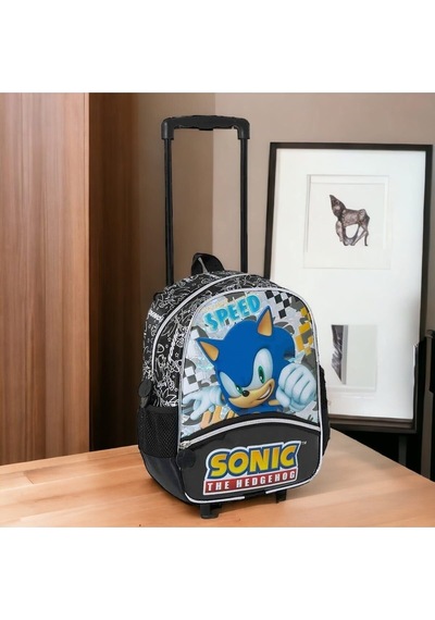 Speed Çekçekli Anaokulu Çantası Çok Renkli