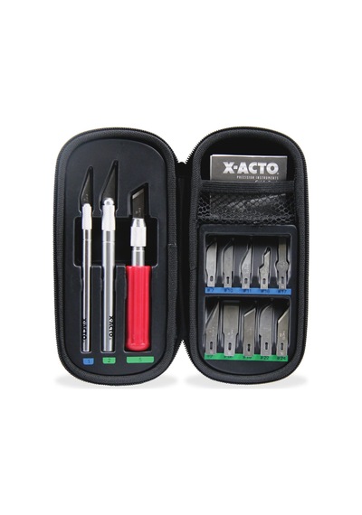X-acto Set 3 Bıçak + 13 Keşfi Bıçaklar Çelik