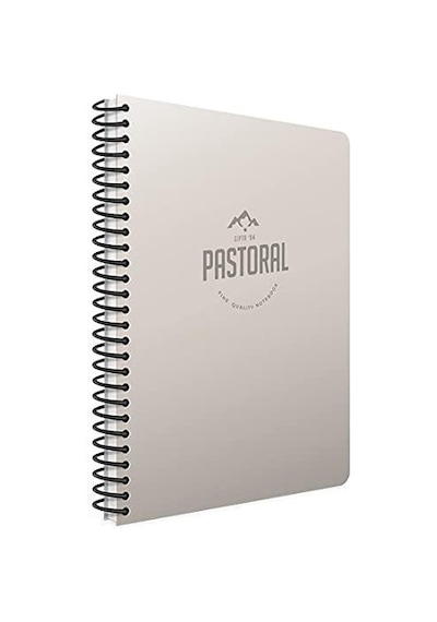 Gıpta Pastoral A4 72 Yaprak Plastik Kapak Spiralli Defter Kareli 5 Adet