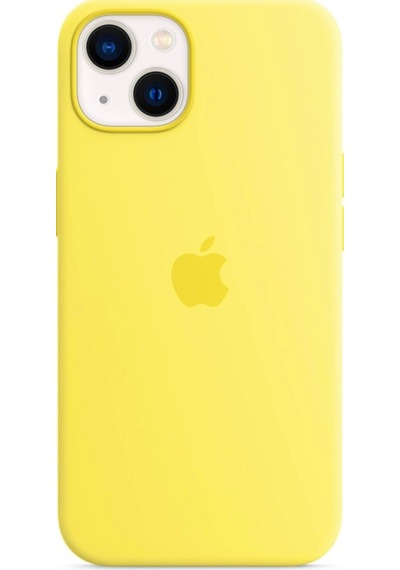Apple Uyumlu iPhone 14 Plus Logolu İçi Kadife Silikon Lansman Kılıf (10 Renk)