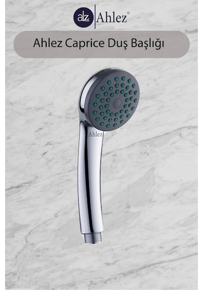 Ahlez Caprice Duş Başlığı + Duş Hortumu Duş Seti Duş Takımı Krom Ahlez Caprice Duş Başlığı + Duş Hortumu Duş Seti Duş Takımı Krom