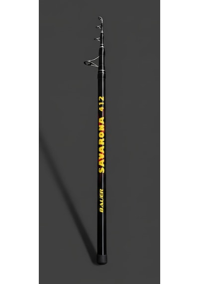 Savarona 412 Cm Carbon Modül Destekli 100-200 Gr Teleskobik Surf Olta Kamışı 412cm