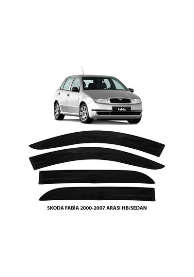Cam Rüzgarlığı Skoda Fabia Hb/sedan 2000-2008 4lü
