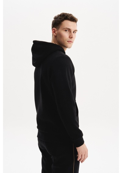 AR-MA Arma Erkek Kapüşonlu Sweatshirt Kanguru Cepli, 3 İplik Şardonlu, Regular Fit, %70 Pamuk %30 Polyester K30254628502 Siyah AR-MA Arma Erkek Kapüşonlu Sweatshirt Kanguru Cepli, 3 İplik Şardonlu, Regular Fit, %70 Pamuk %30 Polyester K30254628502 Siyah