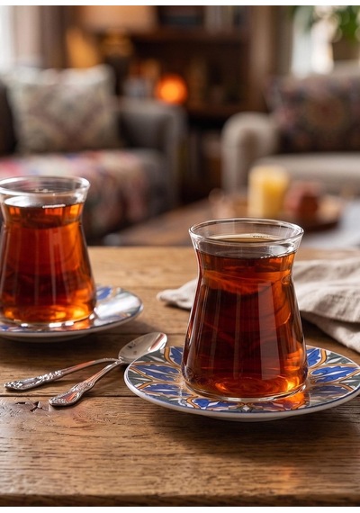 The Mia Limoncello 12 Parça 6 Kişilik Çay Seti Çok Renkli