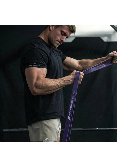 Profesyonel Direnç Bandı Tekli Güçlü Lateks Loop Band, Fitness, Crossfit, Pilates Ve Ev Egzersizleri İçin Sarı