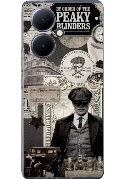 Vivo V29 Lite Uyumlu Peaky Blinders Baskılı Silikon Kılıf Renkli
