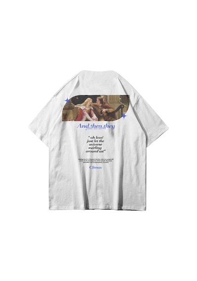 Tarzsokak Unisex Beyaz Fall In Love Tshirt