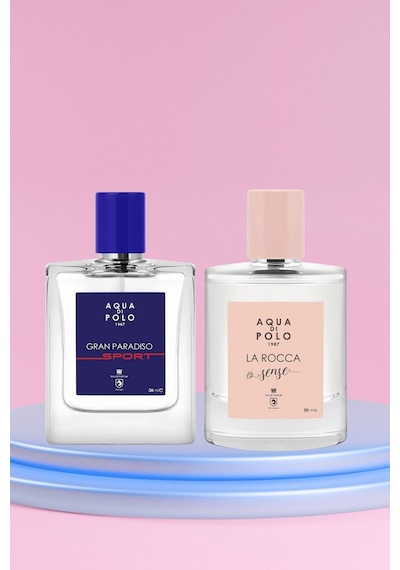 La Rocca Sense Ve Gran Paradiso Sport Kadın Erkek 2'li 50 Ml Edp Parfüm Seti