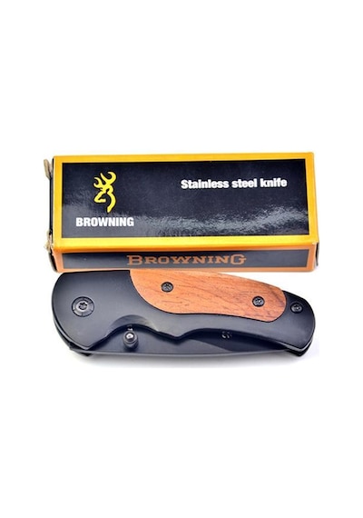 Valkyrie Browning Fa15 Katlanabilir Çakı Kamp Cep Bıçağı Çok Renkli
