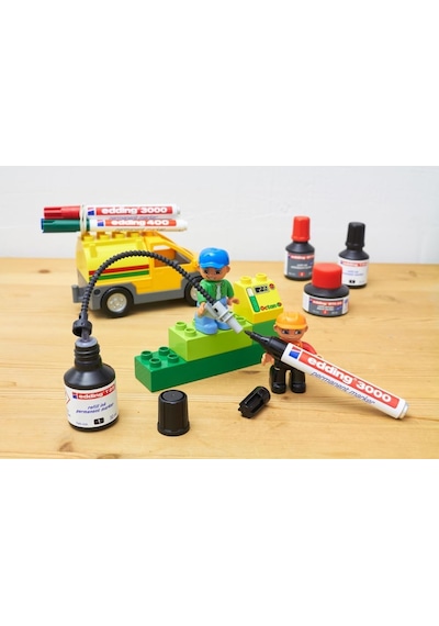 T 25 Permanent Yedek Mürekkep - Kalıcı Mürekkep - Mor - 25 Ml Çok Renkli