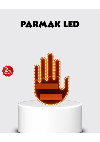 Mey İthalat El Hareketiyle Kontrol Edilen 176 Led Amber Güvenlik Lambası