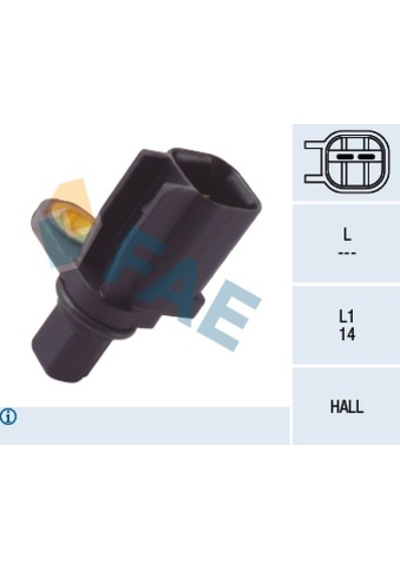 Fae 78113 Arka Abs Hız Sensörü Sağ-sol Focus Iı 04 11 Focus Iı C Max 04 11 Kuga 08 10 Mondeo 07 14 S Amx G 1223622-1225843-3m5t2b372bc -