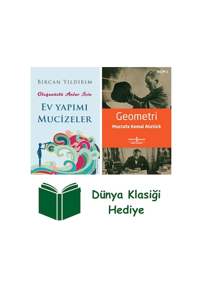 Olağanüstü Anlar İçin Ev Yapımı Mucizeler + Geometri + Dünya Klasiği Hediye