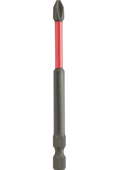 Milwaukee Bits Uç Ph2 90 MM 1lı Pkt Shockwave