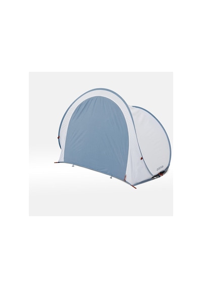 Quechua Outdoor Kamp Gölgeliği - 2 Kişilik - 2 Seconds Fresh Koyu Petrol Mavisi/buzlu Kahve