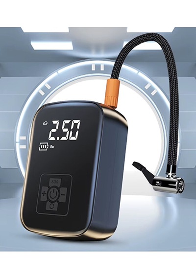 Kablosuz 3600 Mah Araç Kompresör 150 Psı Basınçlı Lastik, Bisklet