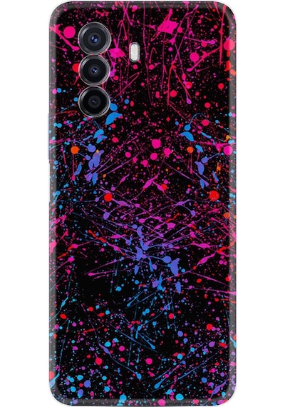 Huawei Nova Y70 Kılıf Silikon Desen Boyalar 1660
