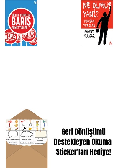 Diller, Çehreler Barış + Ne Olmuş Yani + Okuma Sticker'ları