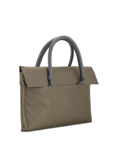 Classone Byn-el007 Wtxpro Su Geçirmez Kumaş 13-14 İnch Bayan Laptop, Notebook, Apple Uyumlu MacBook Air El Çantası- Tote Bag - Yeşil