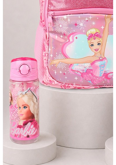 X Dekomus Lisanslı Barbie Ballerina Magic Collection Büyük Boy Okul Çantası,beslenme Kabı Ve Matara Seti Altın