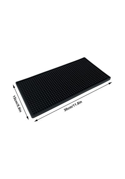 Vodinox Cafe Bar Barista Ekipmanları Kurutma Kaymaz Bar Mat Silikon 15 X 30 Cm Diğer