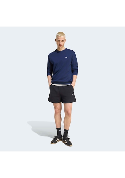 Adidas Trefoil Essentials Crew French Terry Erkek Mavi Sweatshirt Kt2452 545591