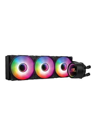 Powerboost Alpha 360b Argb Fanlı 360mm Lga1700-am4-am5 Uyumlu Sıvı Soğutma Sistemi Siyah