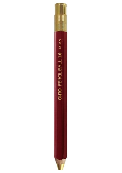 Ohto Pencil Ball Tükenmez Kalem Bordo Bp-680E