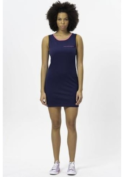 Over-Q Benetton Elbise-Lacivert