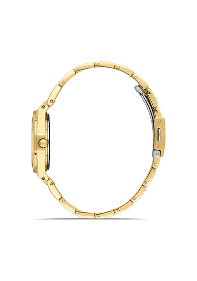 Ferro Fl40134a-b Quartz Çelik Altın Rengi 30 Mm Kadın Kol Saati Altın