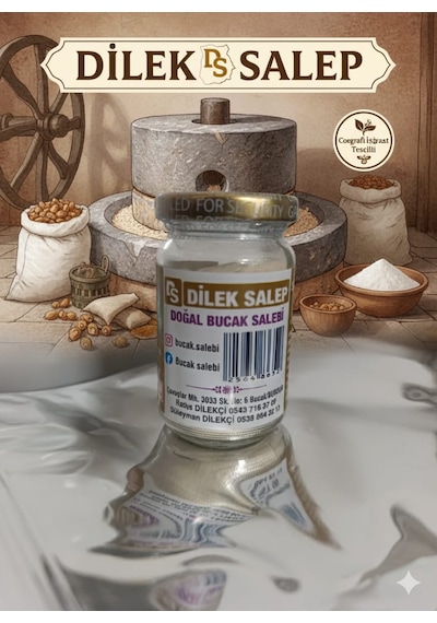 Meşhur Bucak Salebi,dilek Salep,salep 75g,saf Salep