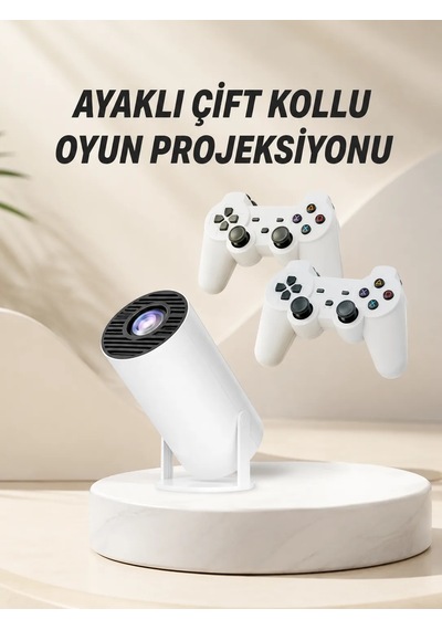 Taşınabilir Android Projeksiyon Ayaklı Çift Kollu 4k Çözünürlüklü Sinema Projeksiyonu 38266355