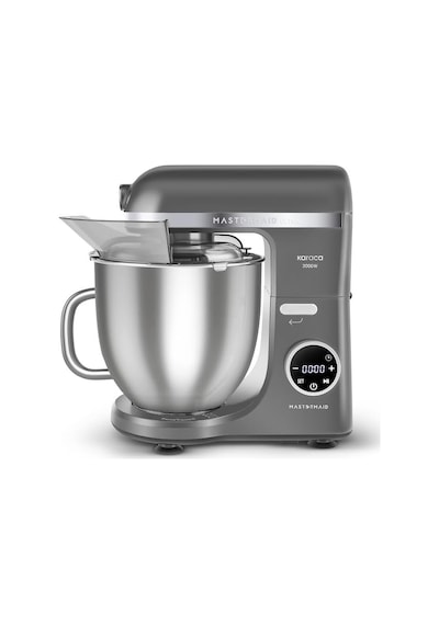Mastermaid Chef Ultra D2000w Dijital Ekranlı Hamur Yoğurma Makinesi Galaxy Grey 7l Acı Kahverengi