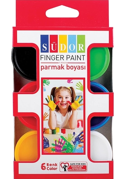 Sd822 Parmak Boyası Set 6x30 Ml Çok Renkli
