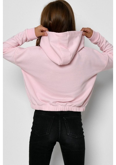Miniğimin Cicileri Pineapple Kabartma Desenli Kız Çocuk Sweat... Pembe