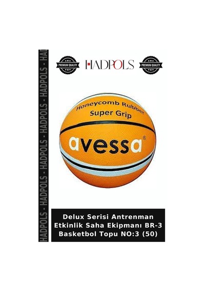 Delux Serisi Antrenman Etkinlik Saha Ekipmanı Br-3 Basketbol Topu No:3 50