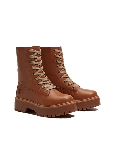 Timberland Stone Street Mıd Lace Up Boot Kadın Günlük Bot Tb0a5sahem61 Kahverengi