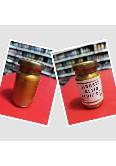 Art Elegant Sırüstü Çini Boyası 50 Ml Altın
