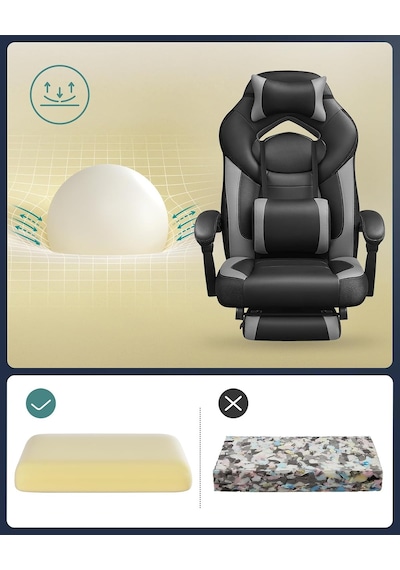 Ayrex Yönetici Ofis Koltuğu, Ergonomik, Siyah, Gri Obg77bg Genel