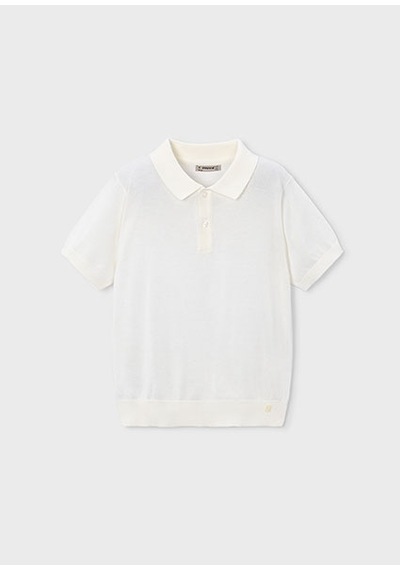 Mayoral Erkek Çocuk Polo T-shirt Krem - 03106