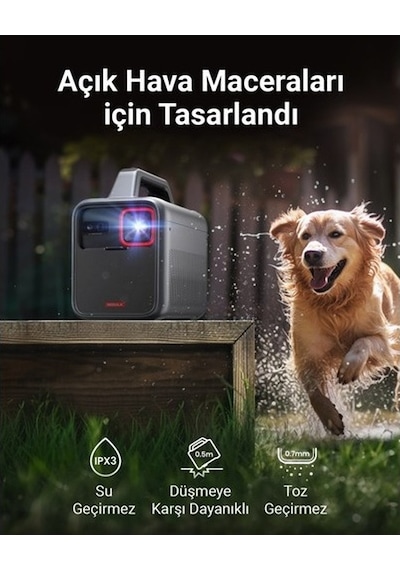 Anker Nebula Mars III Taşınabilir Wifi Kablosuz Projeksiyon Cihazı