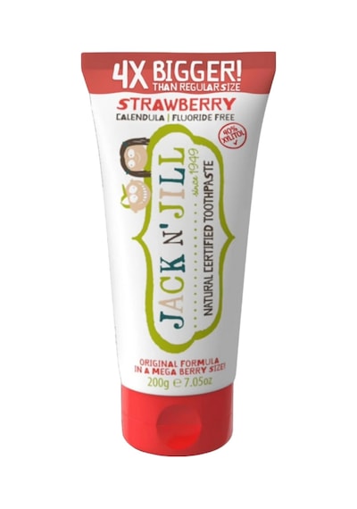 Jack N Jill Doğal Sertifikalı Megaberry Diş Macunu Çilek Aromalı 200 Ml