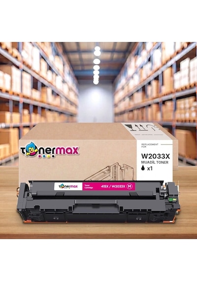 Hp Color Laserjet Pro Mfp M479fdw W2033x Kırmızı Muadil Toner Çipli
