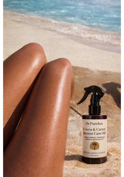 Bronzlaştırıcı Yağ Kakao & Havuç & Hindistan Ceviz İçeren Bronzluk & Yoğun Nemlendirici 200 Ml