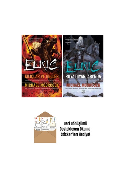 Elric: Kılıçlar Ve Güller Melnibone Nin Son İmparatorunun Tarihçeleri Cilt 6 + Elric: Rüya Diyarlarında Melnibone Nin Son İmparatorunun Tarihçeleri Cilt 5