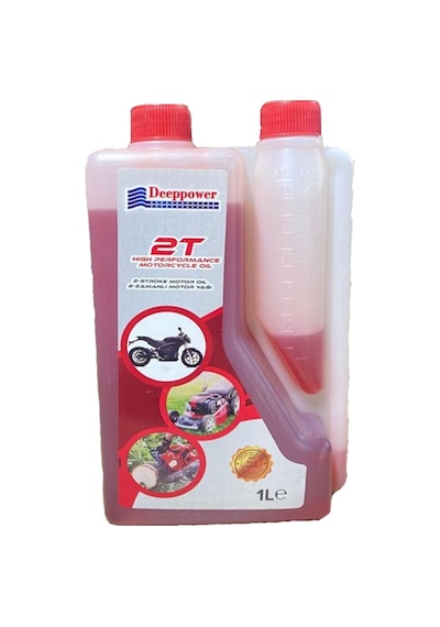 2T benzin katkı yağı ölçekli deeppower 1lt