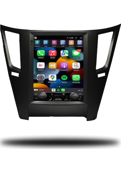 Oskodi Subaru Legacy Tesla Ekran Android Carplay Multimedya 2010-2014 4gb Ram + 64gb Hafıza
